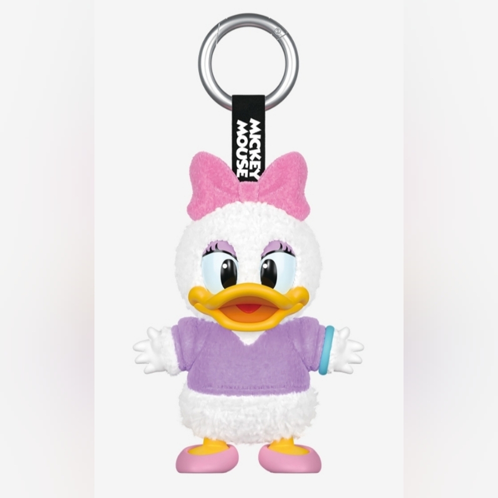 AUTHENTIC POPMART Mickey Family Cute Together Keychain/Bag Charm - DAISY 💜🩷💜 - Picture 7 of 11